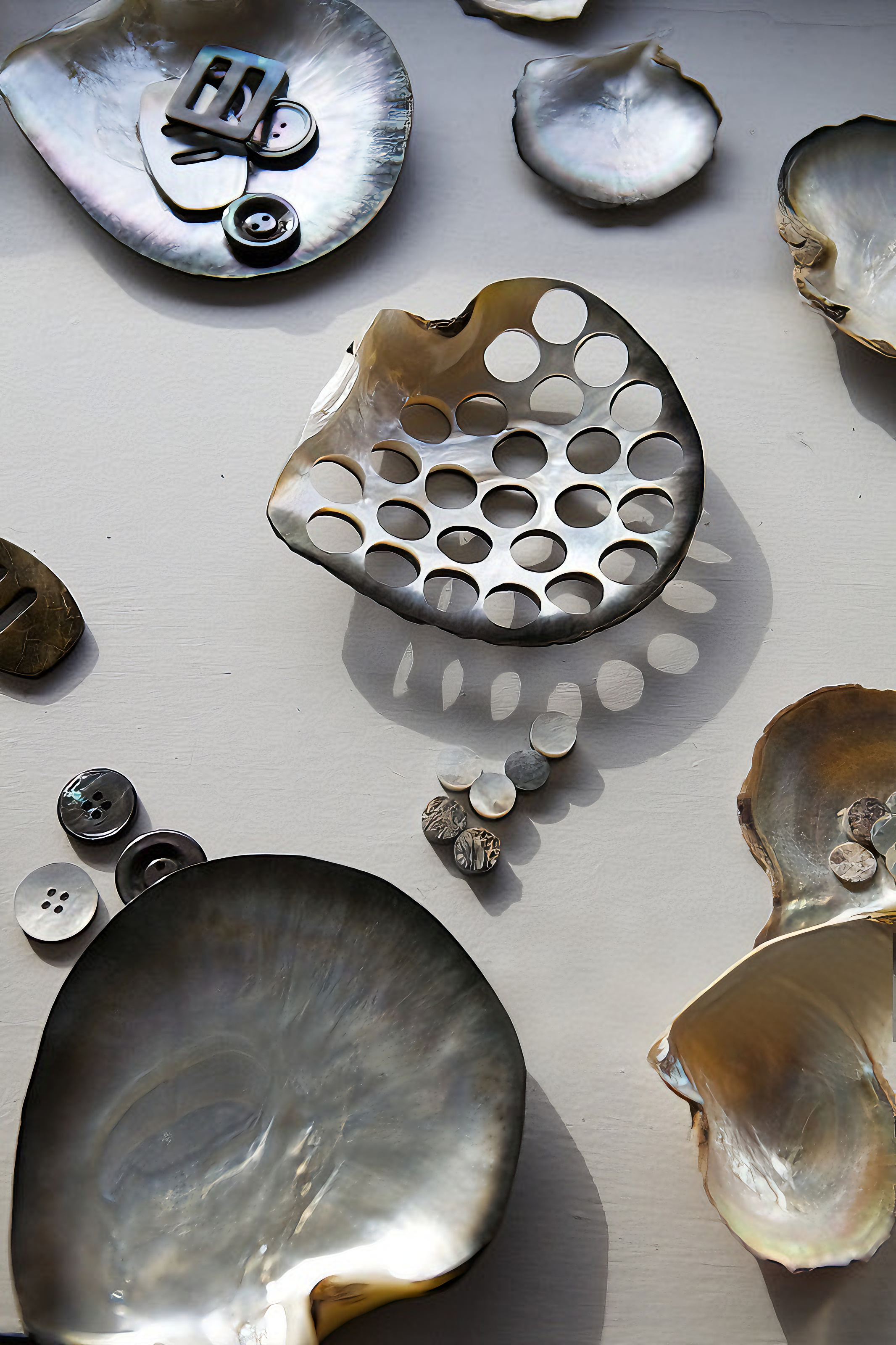 YENJOR - Shell buttons crafted from nature