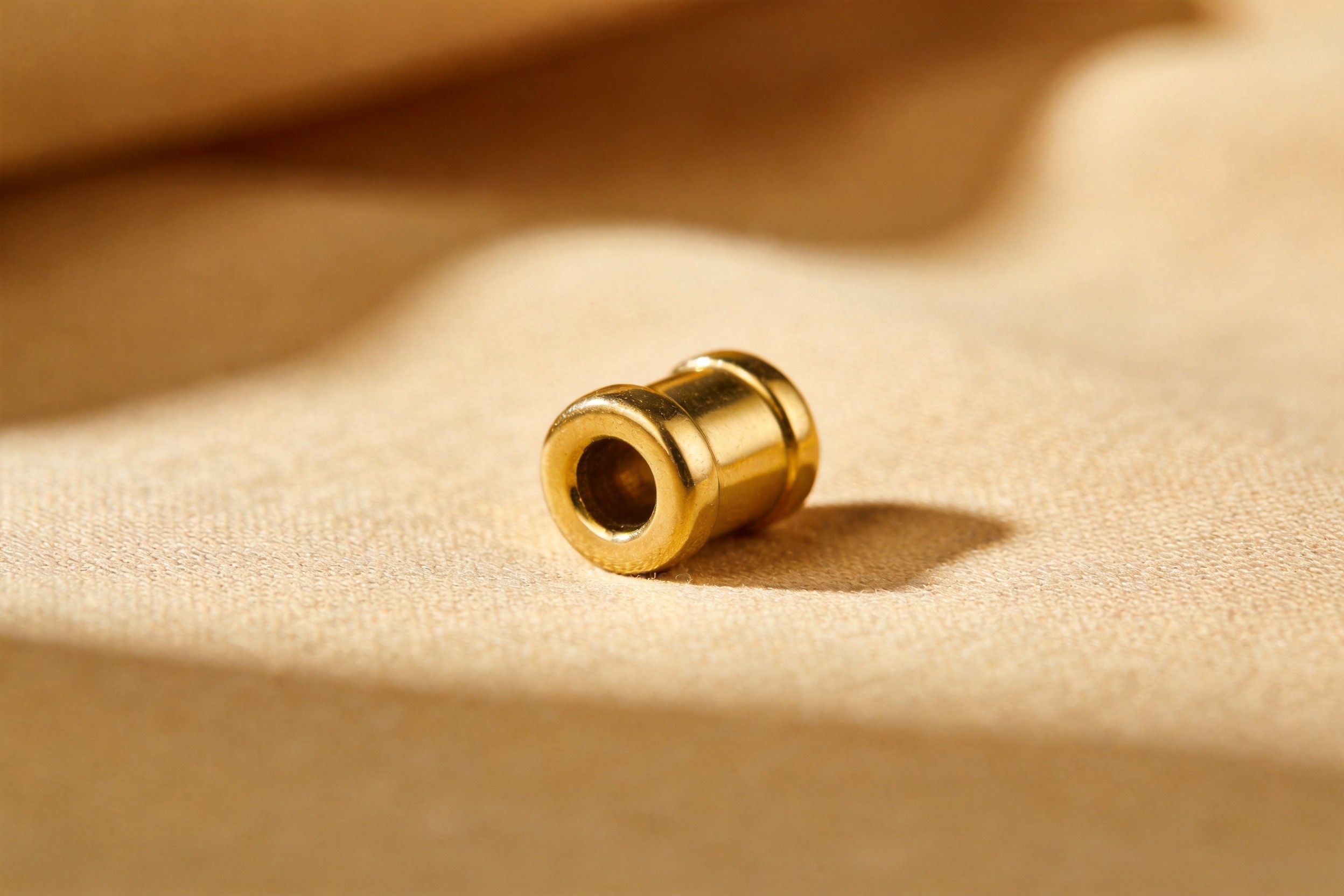 Metal Button - Gold Finish